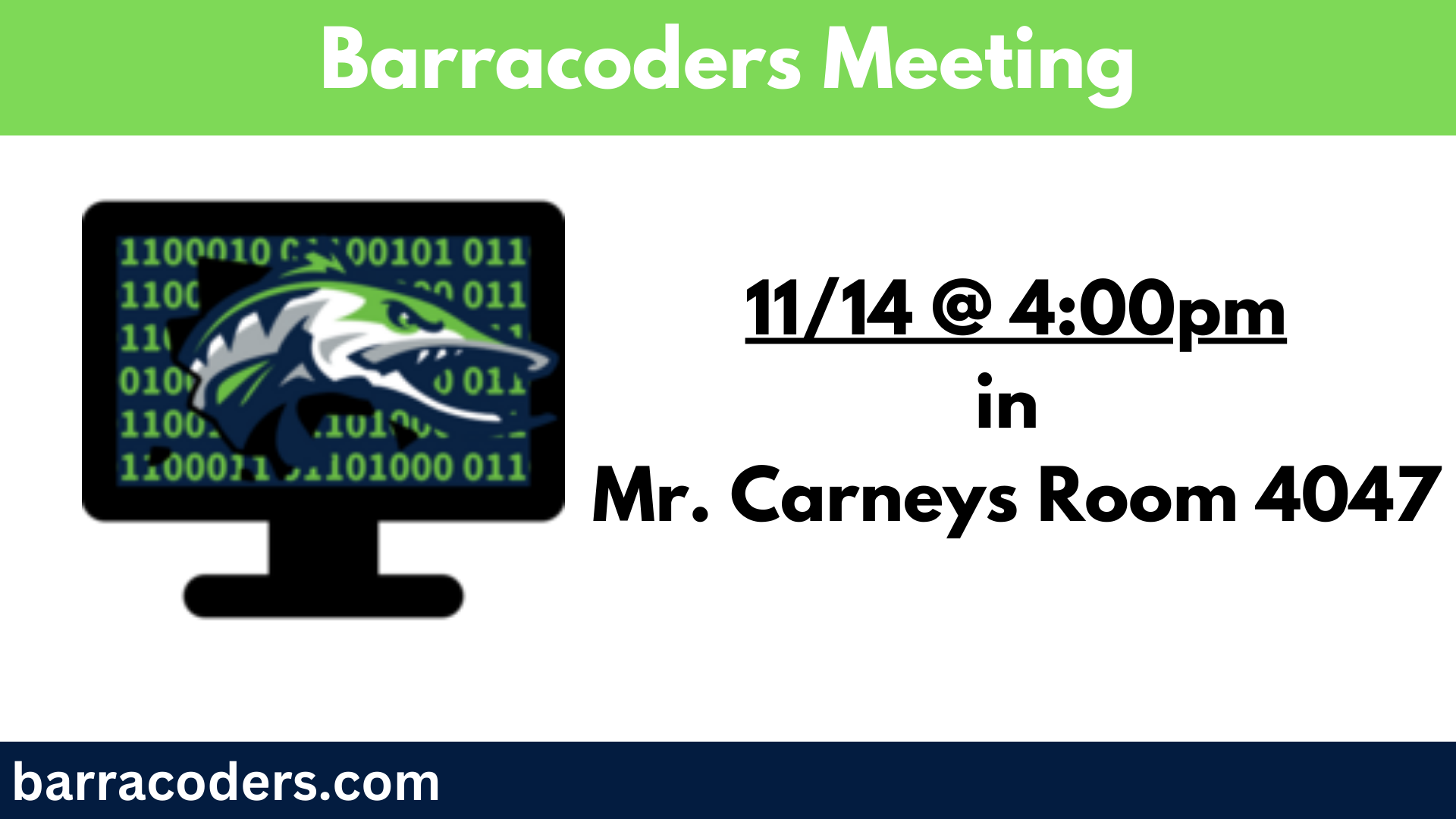 Meeting on November 14